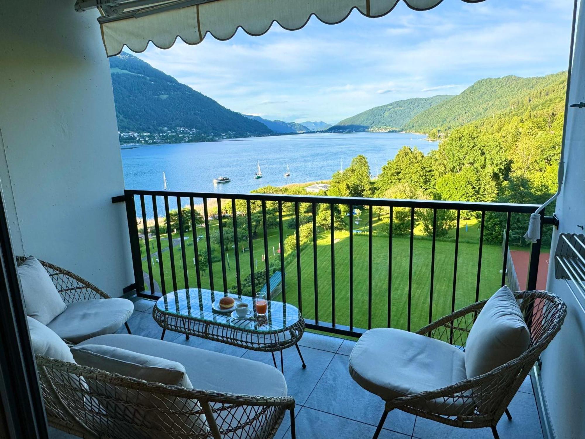 Apartment Am Ossiacher See Mit Seeblick Landskron Zewnętrze zdjęcie